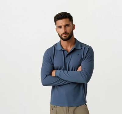 POLO UOMO M/L 421251 Tellini S.r.l. Ingrosso Abbigliamento
